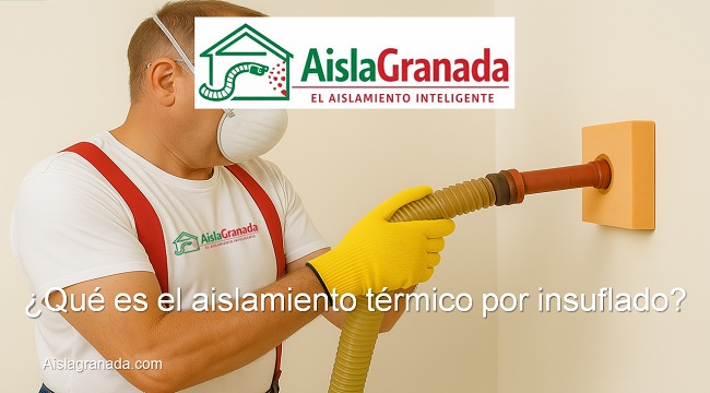 qué es el aislamiento térmico por insuflado